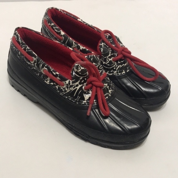 𝅺Sperry Women’s Duck Low Cut Rubber Rain Shoes 6 - Picture 12 of 12
